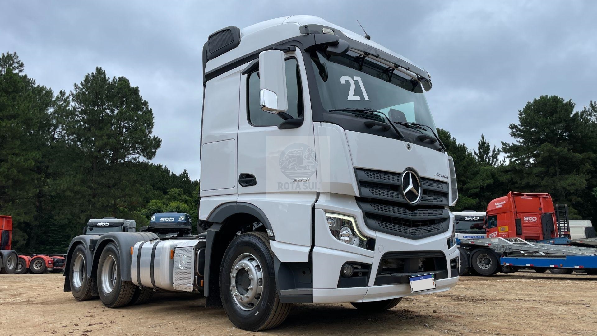 Mercedes-Benz Actros 2548 6x2 21/21